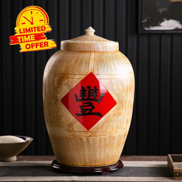 Ceramic Rice Container