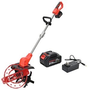21v Cordless Tiller Cultivator