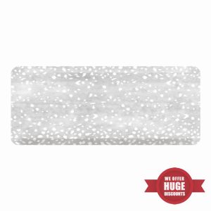 House of Noa Nama Standing Mat – Anti-Fatigue Cushioned Kitchen Mats for Floor | Ergonomic Bounce-Back Foam Kitchen Mats | Anti-Fatigue Mats for Kitchen & Standing | Fawn Silver | 22" x 54"