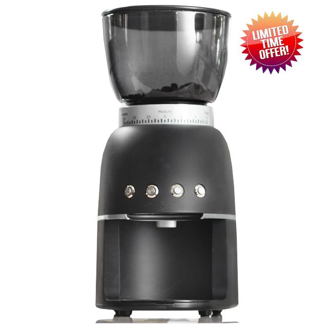 Coffee Grinder for Reusable Pods - Single Serve Coffee Grinder for Single Cup of Coffee - Automatic Burr Grinder - Coffee Grinder for Pods for Your Favorite Coffee Maker - Never Buy Pods Again