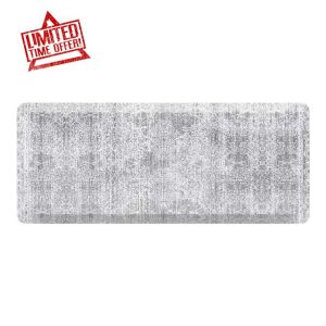 House of Noa Nama Standing Mat – Anti-Fatigue Cushioned Kitchen Mats for Floor | Ergonomic Bounce-Back Foam Kitchen Mats | Anti-Fatigue Mats for Kitchen & Standing | Minerals Quartz | 22" x 54"
