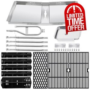 Grill Grates for Dyna Glo Grill Replacement Parts 5 Burner DGH474CRP