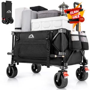 150L Wagon Cart Heavy Duty Foldable