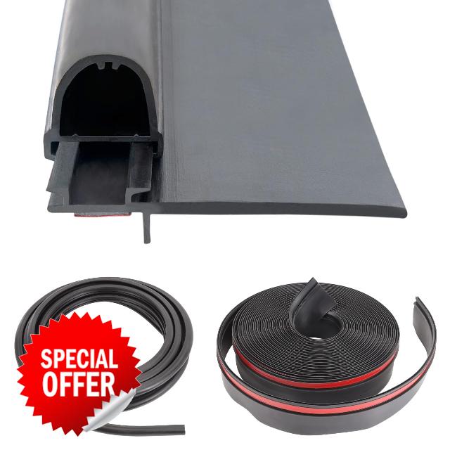 RV Slide Out Seal 35 Ft Rubber Camper Slide Out Seals Fit for Keystone Forest River | 018-312-EKD + 018-341 EK