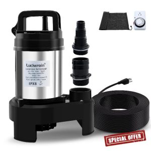 Submersible Pump 2/3 HP Stainless Steel Sewage Pump
