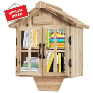 Little Library Box Outdoor Free Library Kit