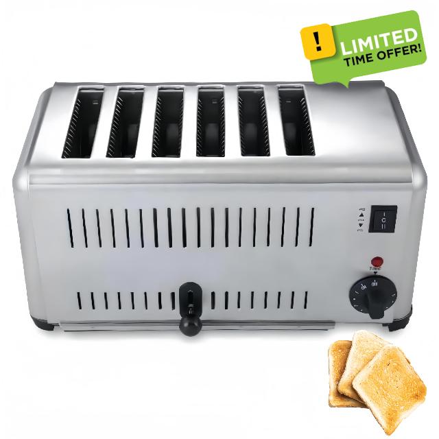 Electric 6 Slice Toaster