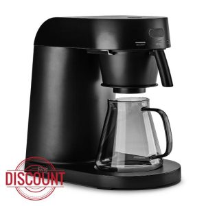 Ratio Four Coffee Machine - Coffee Maker with Removable Water Tank - Drip Coffee Maker with 4 Minute Brew Time - 5-20 Ounce Single-Serve Coffee Maker - 11.5”H x 7.5”W