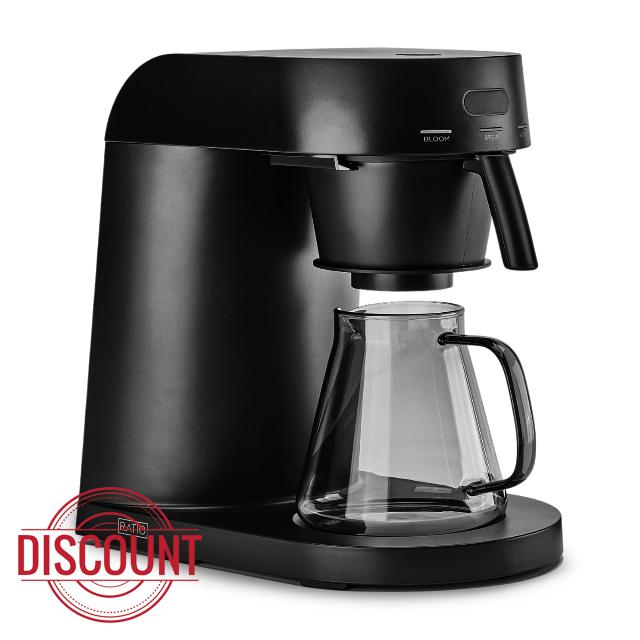 Ratio Four Coffee Machine - Coffee Maker with Removable Water Tank - Drip Coffee Maker with 4 Minute Brew Time - 5-20 Ounce Single-Serve Coffee Maker - 11.5”H x 7.5”W