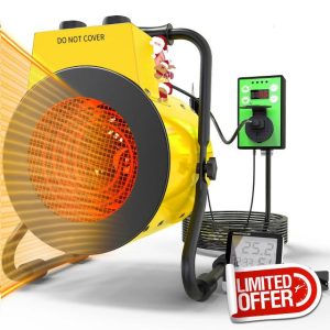 Buyplus Greenhouse Heater with Digital Thermostat