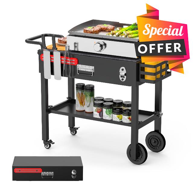 LS'BABQ Portable Outdoor Grill Table