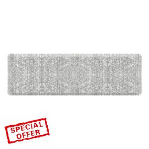 House of Noa Nama Standing Mat – Anti-Fatigue Cushioned Kitchen Mats for Floor | Ergonomic Bounce-Back Foam Kitchen Mats | Anti-Fatigue Mats for Kitchen & Standing | Emile Earl Grey | 22" x 72"