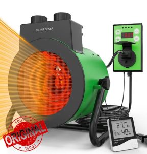 Buyplus Greenhouse Heater with Digital Thermostat
