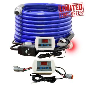 Cupohus Heated Water Hose for RV 100FT Drinking 6.0 Upgrade