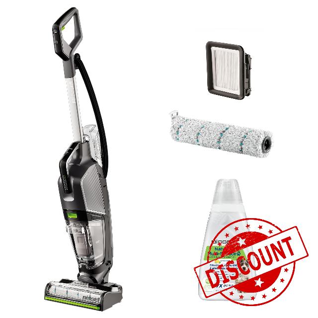 BISSELL CrossWave HydroSteam Pet Multi-Surface Wet and Dry Vacuum | 3517E