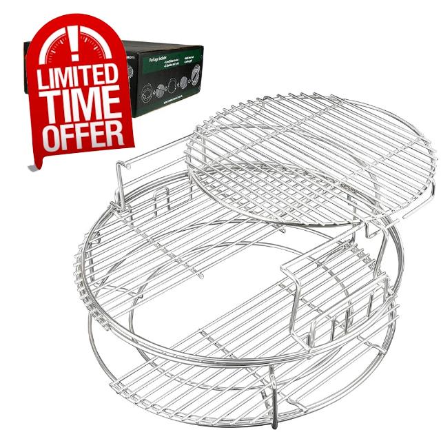 Expander Rack Kit for Big Green Egg Large Accessories Replacement Parts