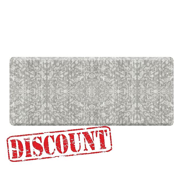 House of Noa Nama Standing Mat – Anti-Fatigue Cushioned Kitchen Mats for Floor | Ergonomic Bounce-Back Foam Kitchen Mats | Anti-Fatigue Mats for Kitchen & Standing | Emile Earl Grey | 30" x 72"