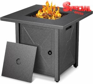 ZAFRO 28" Fire Pit Table