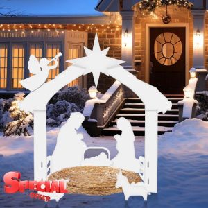 4ft Large Nativity Scene Outdoor