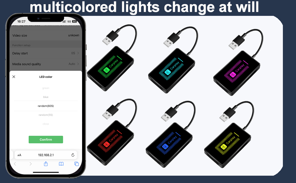 Wireless Carplay Adapter for iPhone