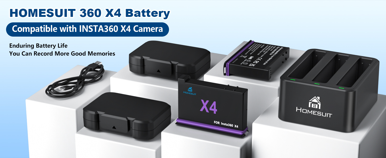 Insta 360 X4 Replacement Battery