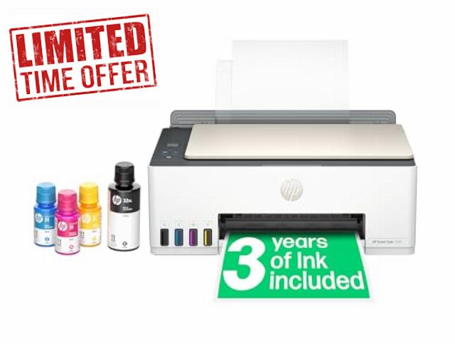 HP Smart Tank 5107 A4 Multifunctional Wi-Fi Ink Tank Printer