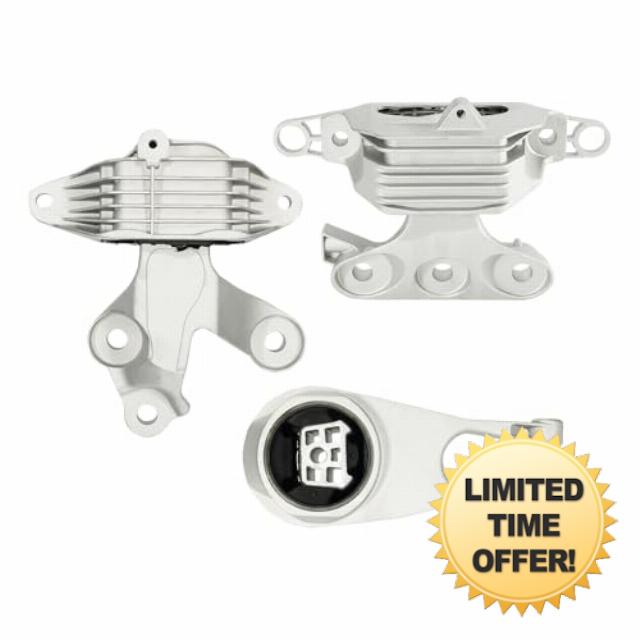 3PCS Engine Torque Strut Mount & Automatic Transmission Mount Kit Compatible with 2016 2017 2018 Chevrolet Malibu 1.5L L4 Replacement# A5927.A5926.A5925