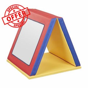 ECR4Kids SoftZone Folding Floor Mirror