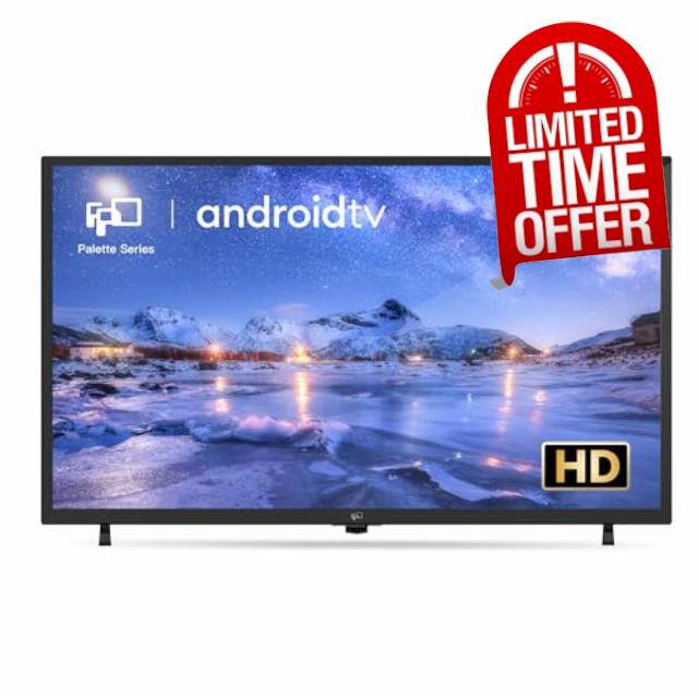 FPD 32 Inch Smart TV 720p HD Flat Screen Television (P-Series) with Google Play