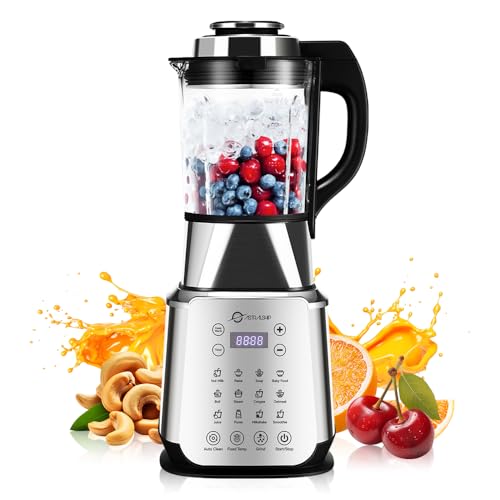 Glass jar blender with Keep Warm