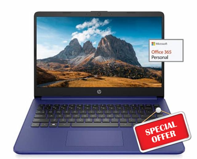 HP 2022 Newest 14" HD Laptop Light-Weight