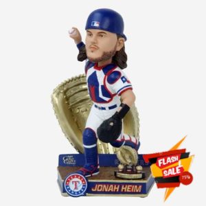Jonah Heim Texas 2023 Gold Glove Bobblehead Rangers Baseball