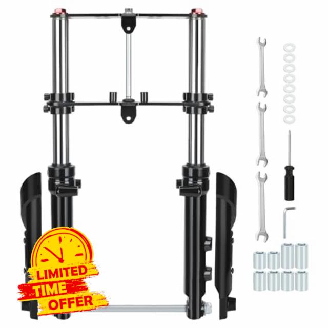 Mini Bike Front Fork Suspension Kit Replacement for Monster Mega Moto MMB80 MMB105 80cc 105cc Motovox MBX10 MBX11 Coleman CT100U Baja DB30 GMB100 TrailMaster Storm 200 Parts