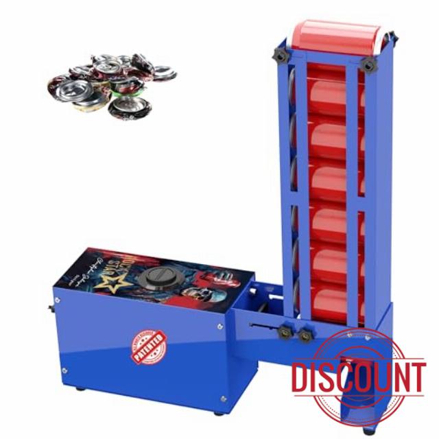 Electric Can Crusher with Hopper