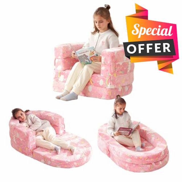 Welnow 3-in-1 Kid Toddler Travel Bed