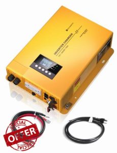 ECO-WORTHY Inverter Charger 3000W Pure Sine Wave Inverter