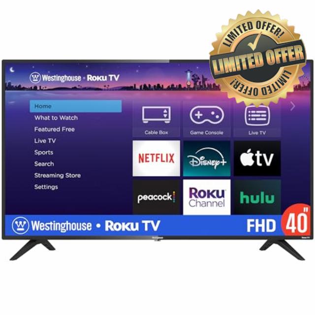 Westinghouse Roku TV - 40 Inch Smart TV