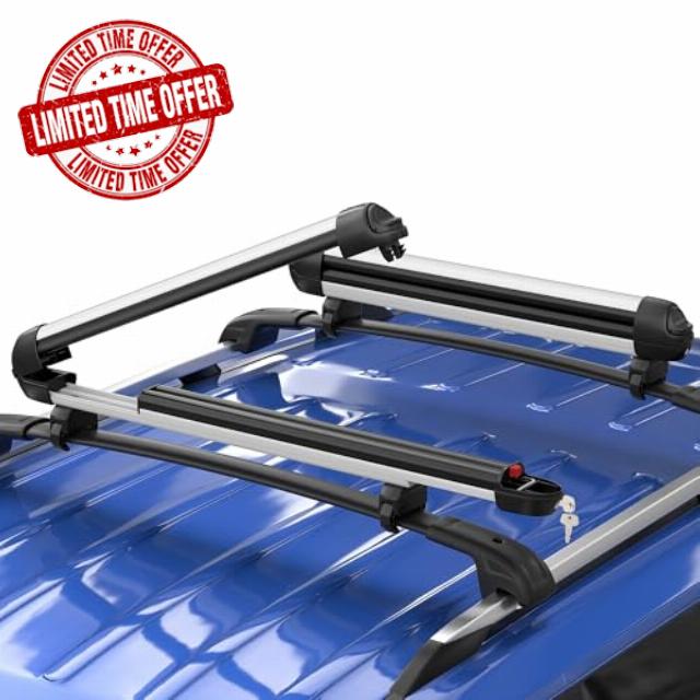 Richeer Ski & Snowboard Racks - Enhanced Locking System