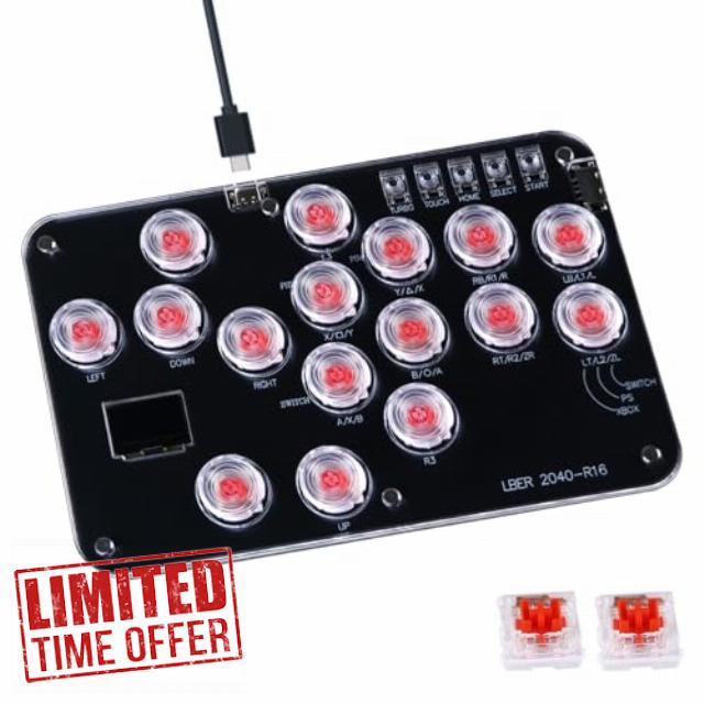 DO-CAM Leverless Controller Arcade Stick R16