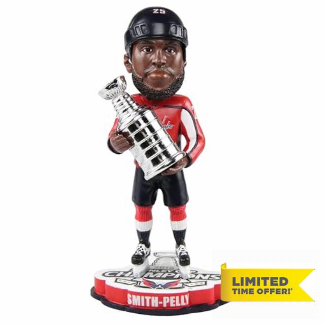 Devante Smith-Pelly Washington Capitals 2018 Stanley Cup Champions Bobblehead