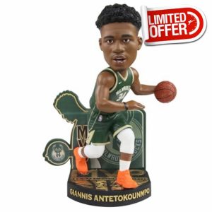 Giannis Antetokounmpo Milwaukee Bucks 2019 NBA MVP Bobblehead NBA