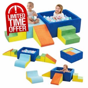 HAHSOLE Foam Climbing Blocks for Toddlers