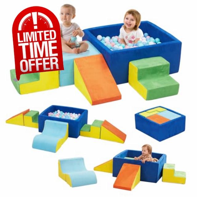 HAHSOLE Foam Climbing Blocks for Toddlers
