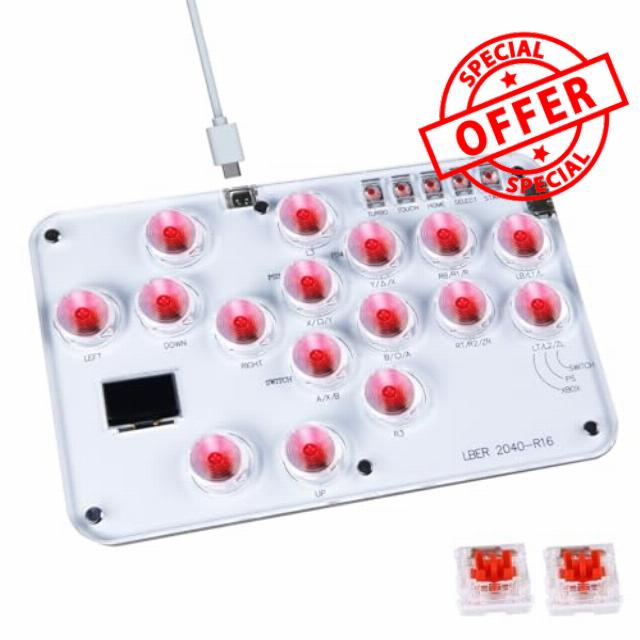 DO-CAM Leverless Controller Arcade Stick R16