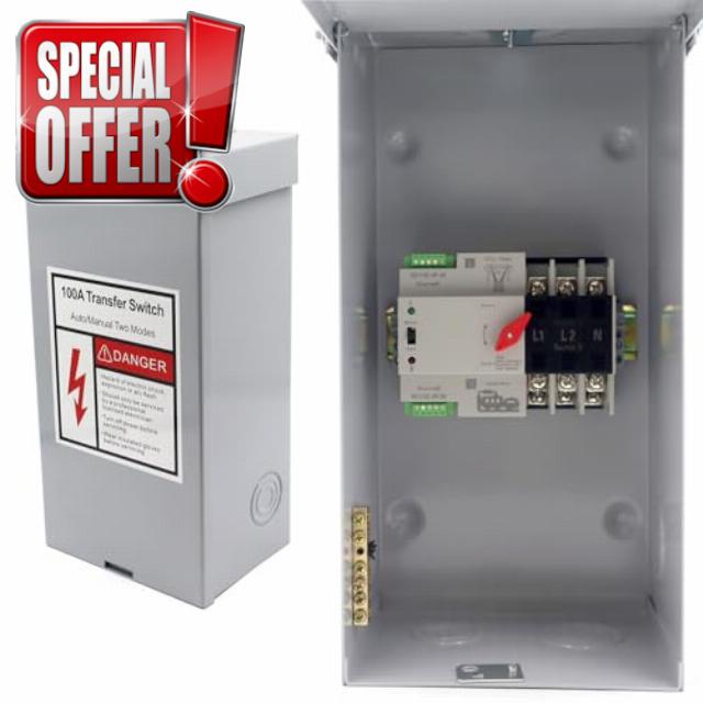 100A Automatic Transfer Switch