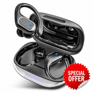 Wireless Earbuds Bluetooth 5.3 Headphones with 80H Playback