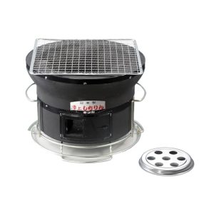 Black - Tabletop Barbecue - 10 Inches - Made in Japan