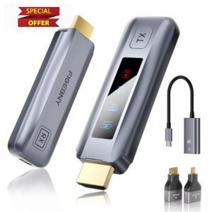 Wireless HDMI Transmitter and Receiver 4K Larger LED Screen Display