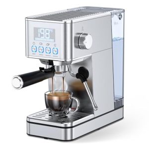 20Bar Compact Stainless Espresso Maker