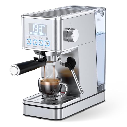 20Bar Compact Stainless Espresso Maker